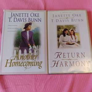 Two novels by Janette Oke and T. Davis Bunn